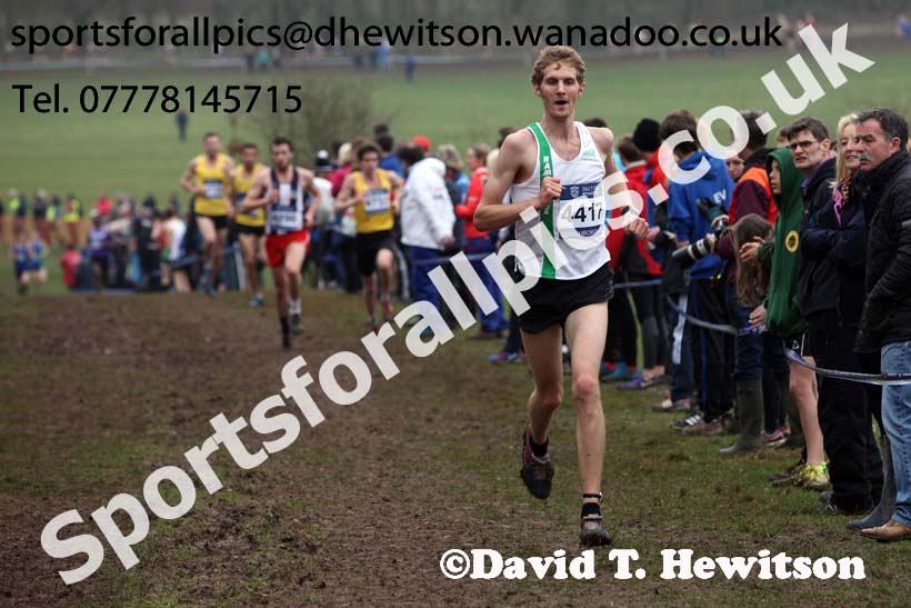 Senior mens Inter Counties Cross Country, Prestwold Hall, Loughborough. Photo: David T. Hewitson/Sports for All Pics
